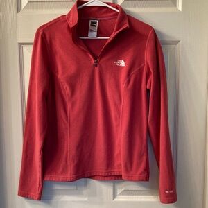 The North Face Women's Red Quarter-zip Jacket